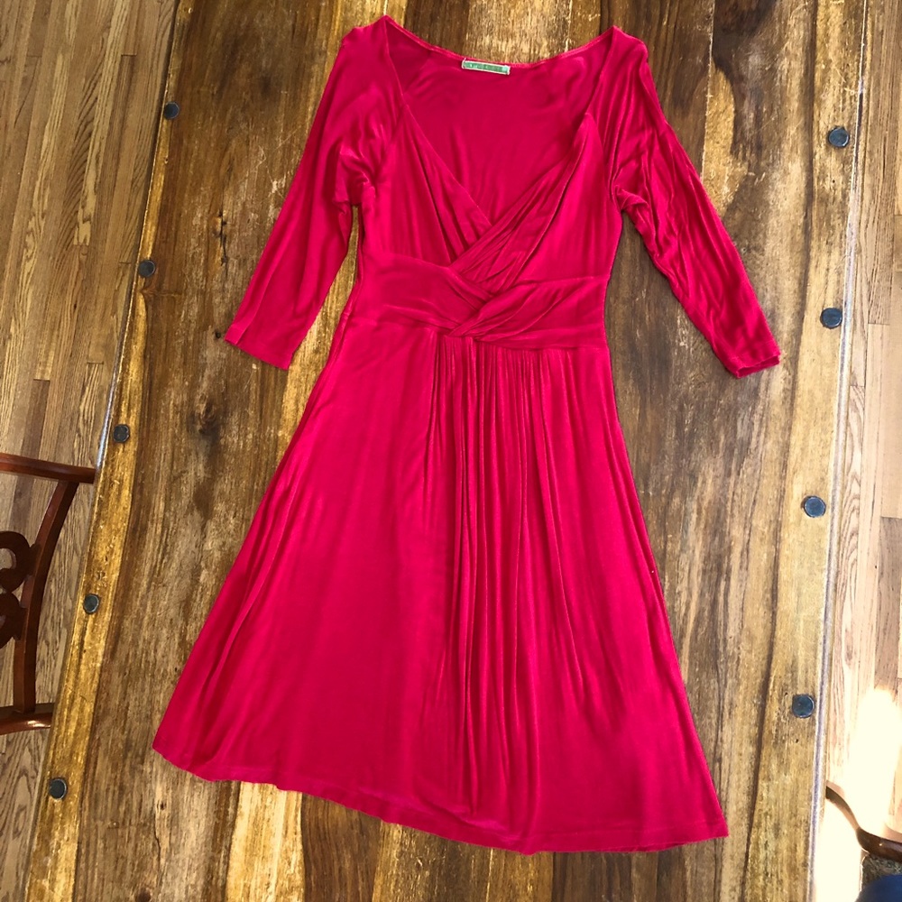 Red dress by Velvet